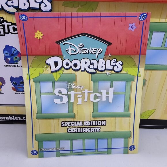 EMPTY BOX SDCC 2024 Exclusive UCC Disney Doorables for 8 Stitch Flocked Figures - Picture 8 of 8